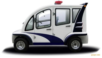 益高封闭电瓶巡逻车 高效耐用，守护每一毫米安全